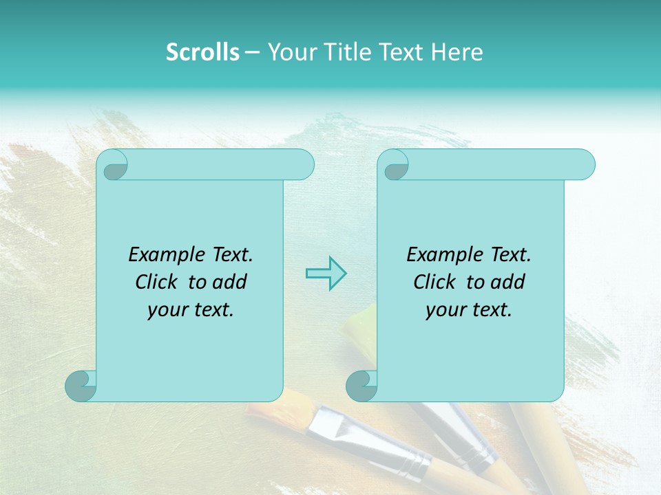 Organic Natural Artistic PowerPoint Template