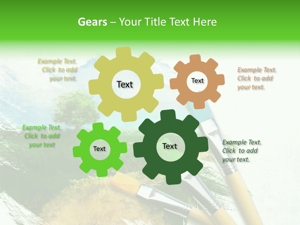 Creative Color Imagination PowerPoint Template