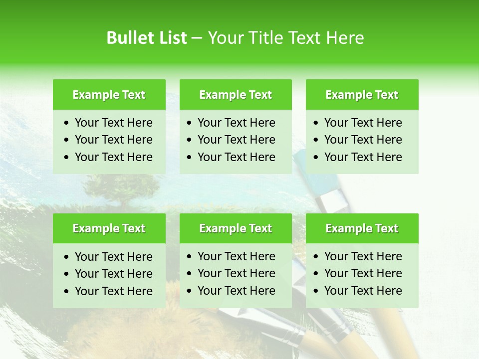 Creative Color Imagination PowerPoint Template