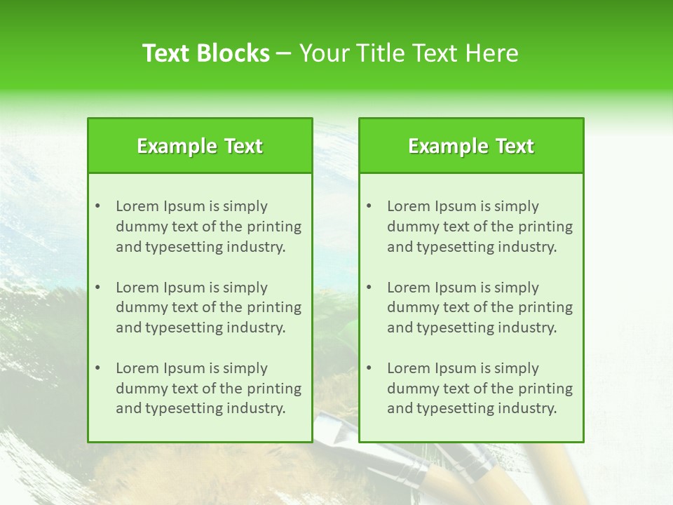 Creative Color Imagination PowerPoint Template