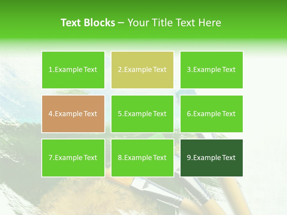 Creative Color Imagination PowerPoint Template