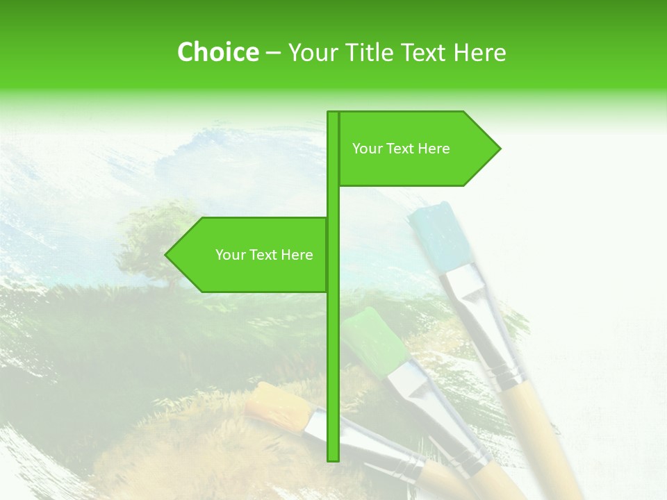 Creative Color Imagination PowerPoint Template