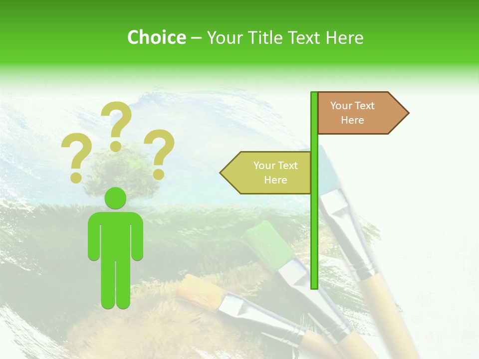 Creative Color Imagination PowerPoint Template