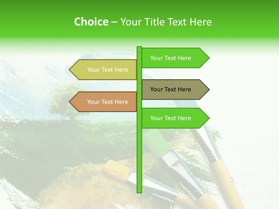 Creative Color Imagination PowerPoint Template