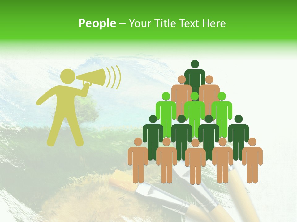 Creative Color Imagination PowerPoint Template