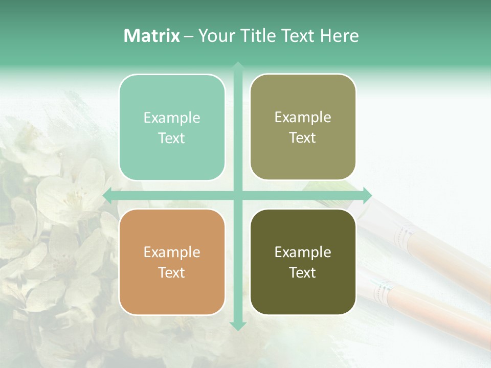 Background Painter Apple PowerPoint Template