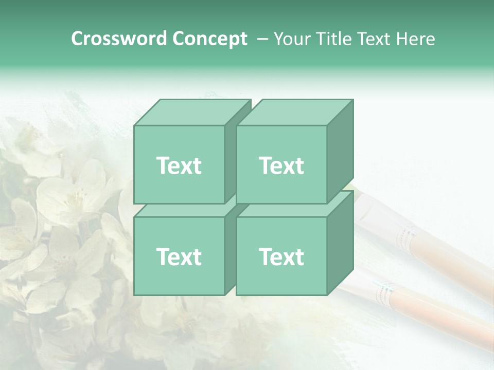 Background Painter Apple PowerPoint Template