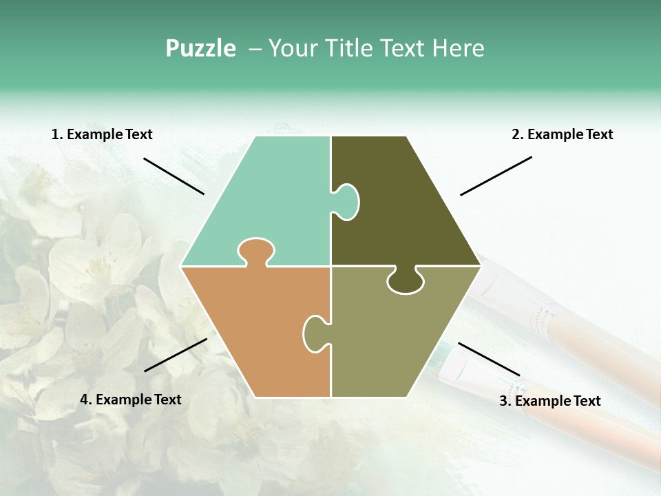 Background Painter Apple PowerPoint Template