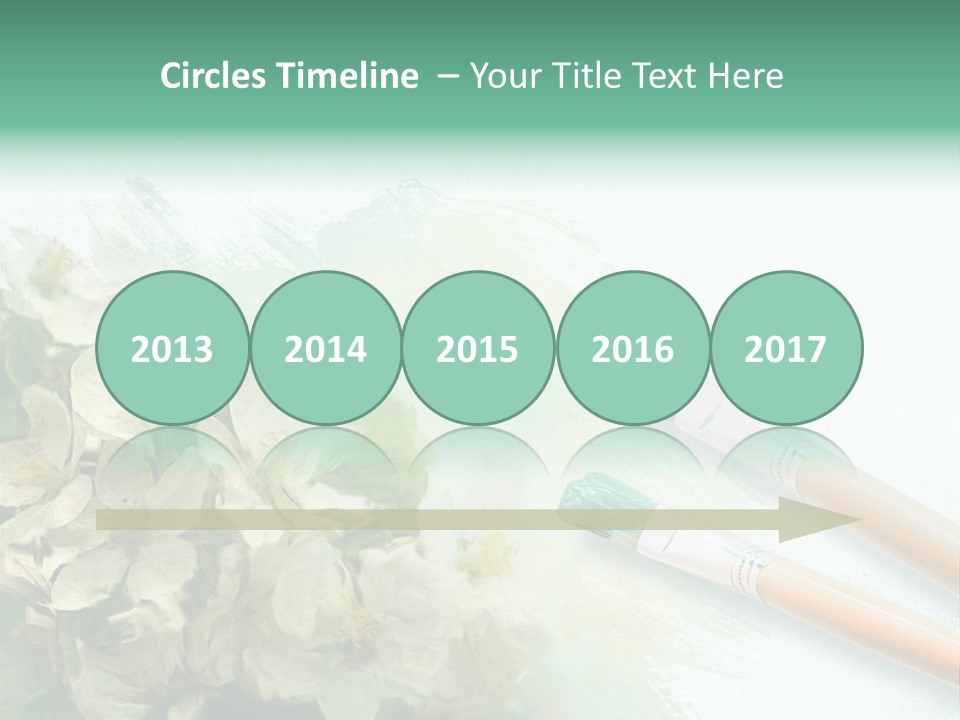 Background Painter Apple PowerPoint Template