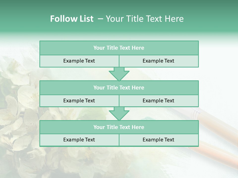 Background Painter Apple PowerPoint Template