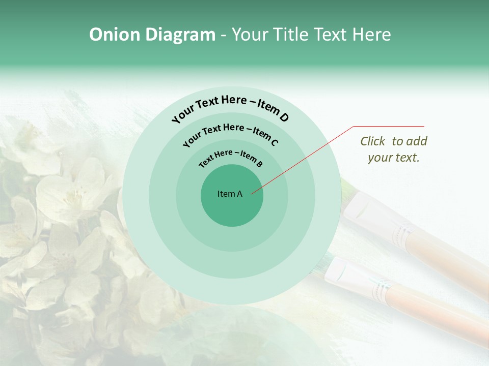 Background Painter Apple PowerPoint Template