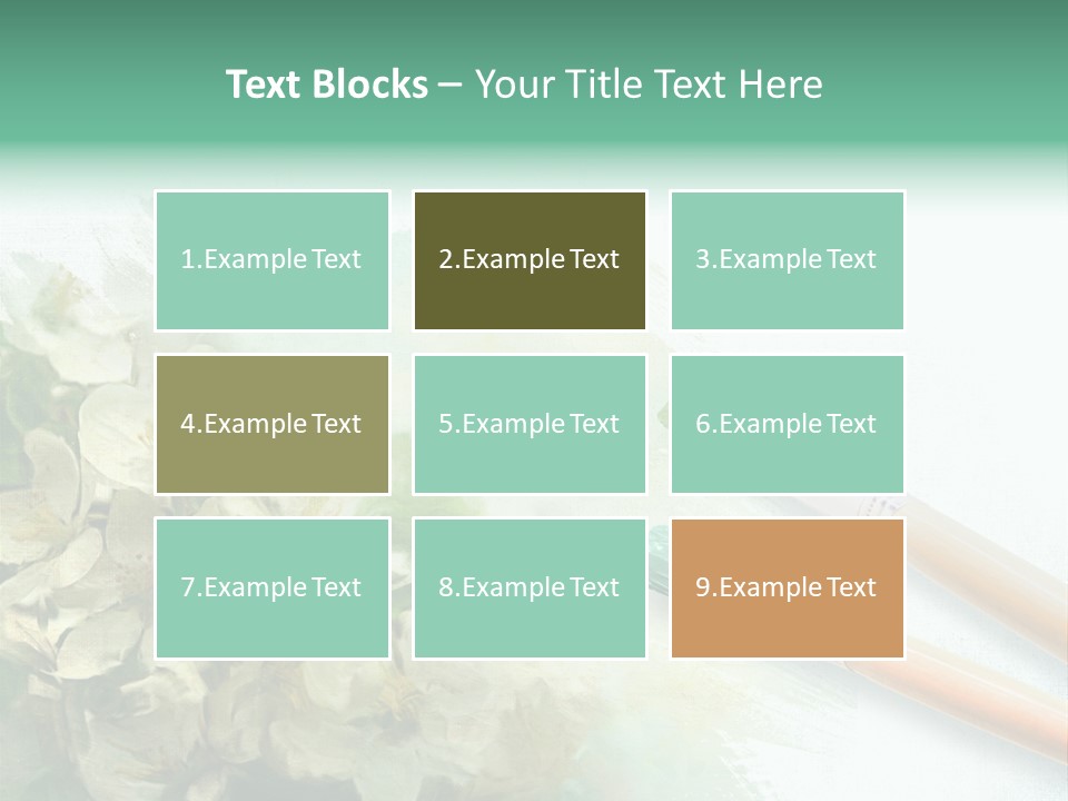 Background Painter Apple PowerPoint Template