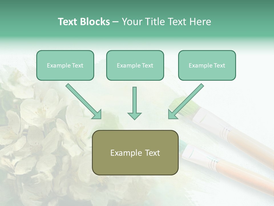 Background Painter Apple PowerPoint Template
