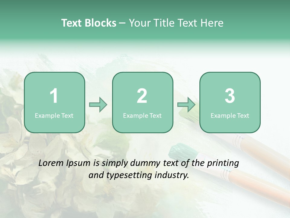 Background Painter Apple PowerPoint Template