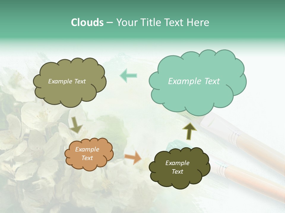 Background Painter Apple PowerPoint Template