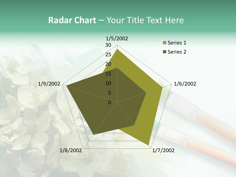 Background Painter Apple PowerPoint Template