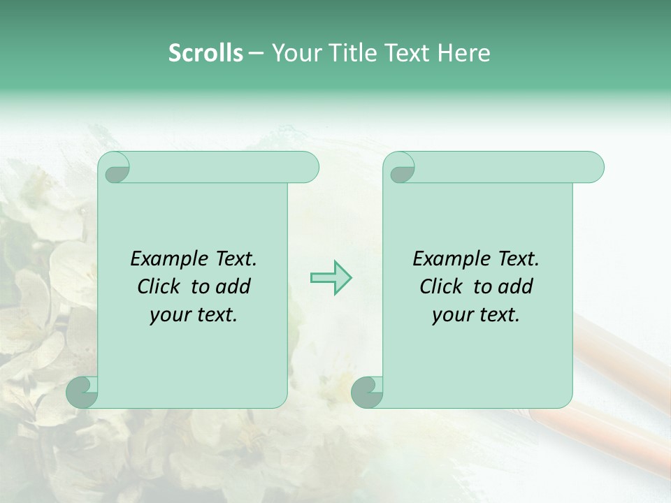 Background Painter Apple PowerPoint Template