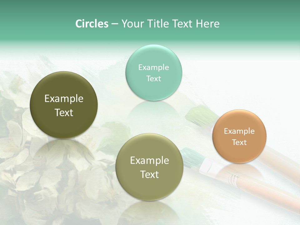 Background Painter Apple PowerPoint Template