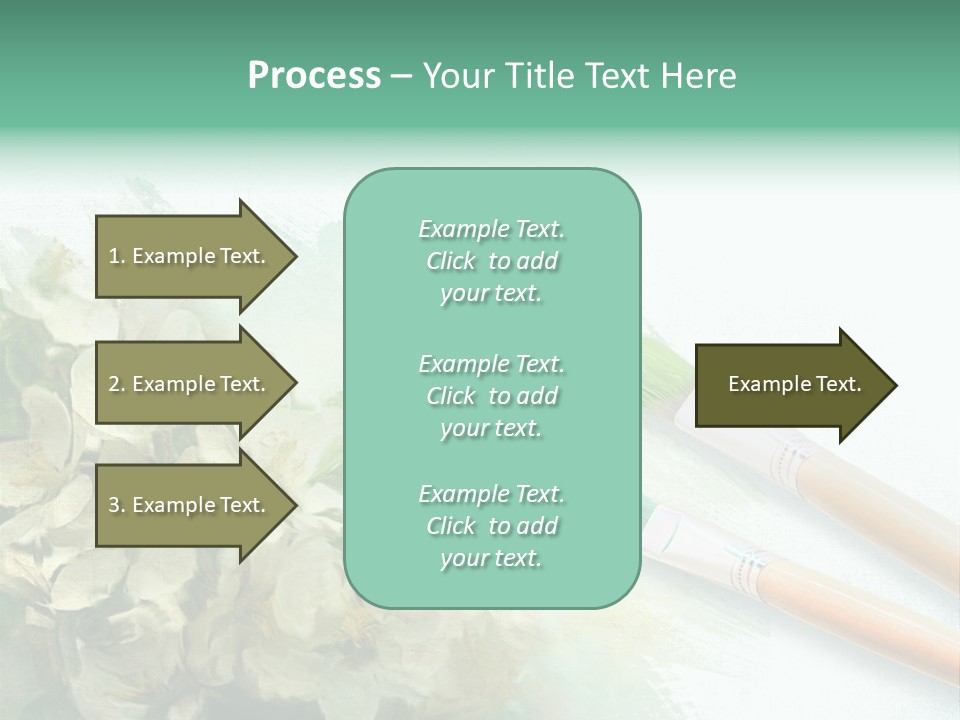 Background Painter Apple PowerPoint Template