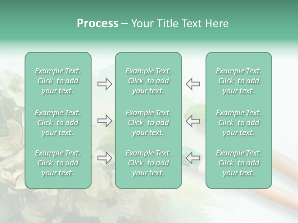 Background Painter Apple PowerPoint Template