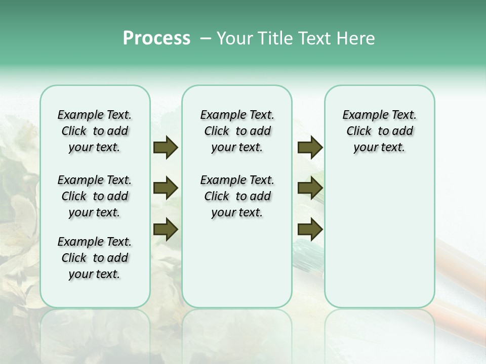 Background Painter Apple PowerPoint Template