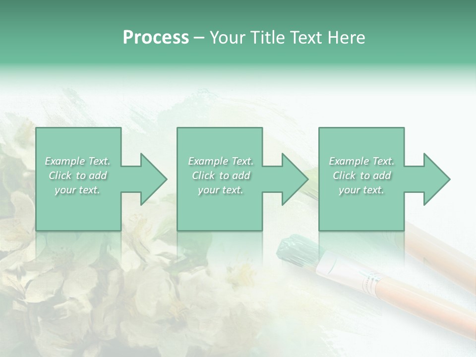 Background Painter Apple PowerPoint Template