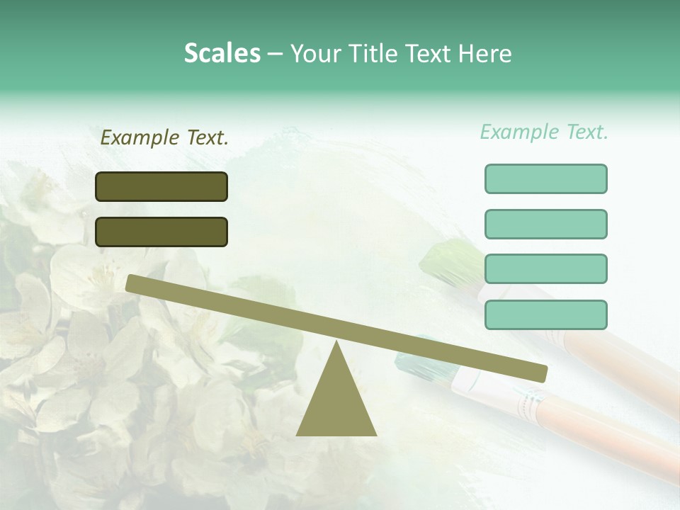 Background Painter Apple PowerPoint Template