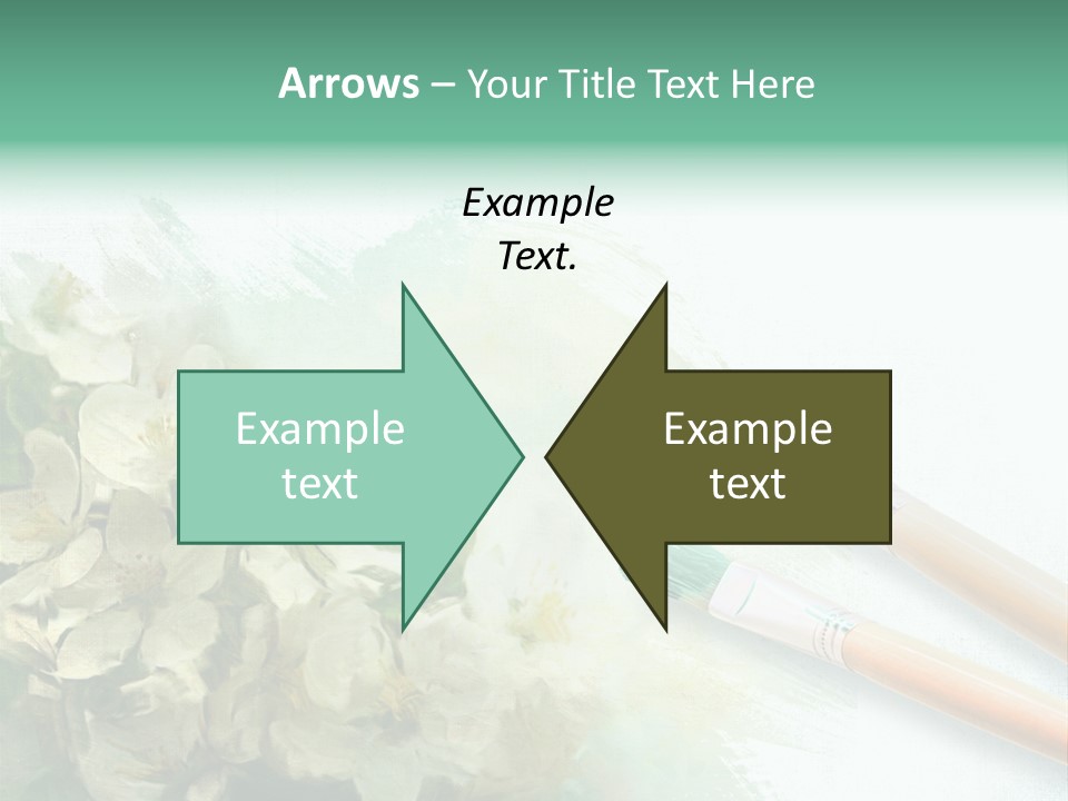 Background Painter Apple PowerPoint Template