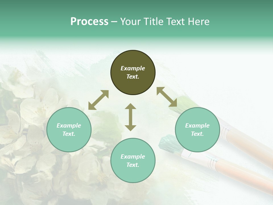 Background Painter Apple PowerPoint Template