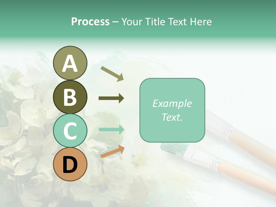 Background Painter Apple PowerPoint Template