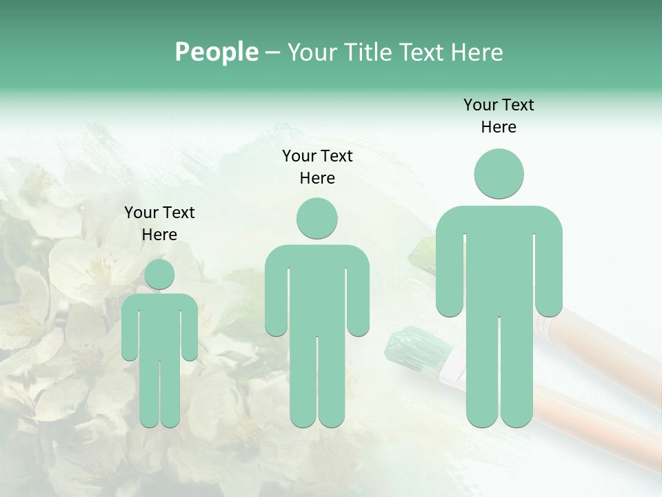 Background Painter Apple PowerPoint Template