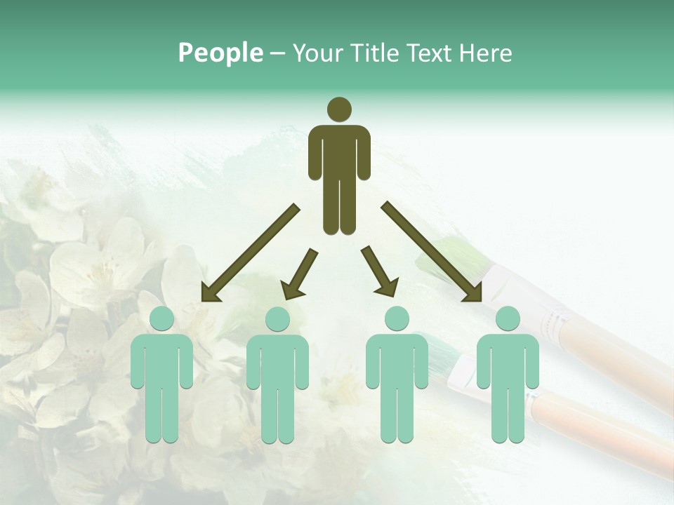 Background Painter Apple PowerPoint Template