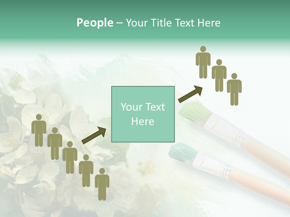 Background Painter Apple PowerPoint Template