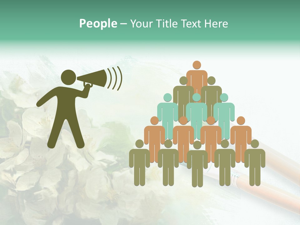 Background Painter Apple PowerPoint Template