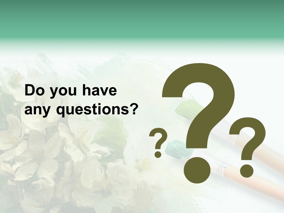 Background Painter Apple PowerPoint Template