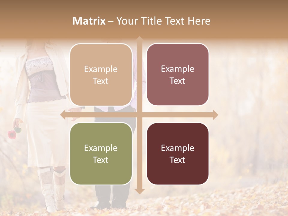 Fall Autumn Walk PowerPoint Template