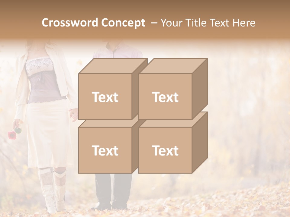 Fall Autumn Walk PowerPoint Template