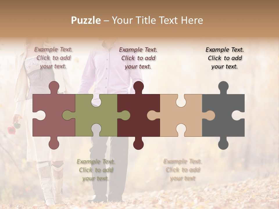 Fall Autumn Walk PowerPoint Template