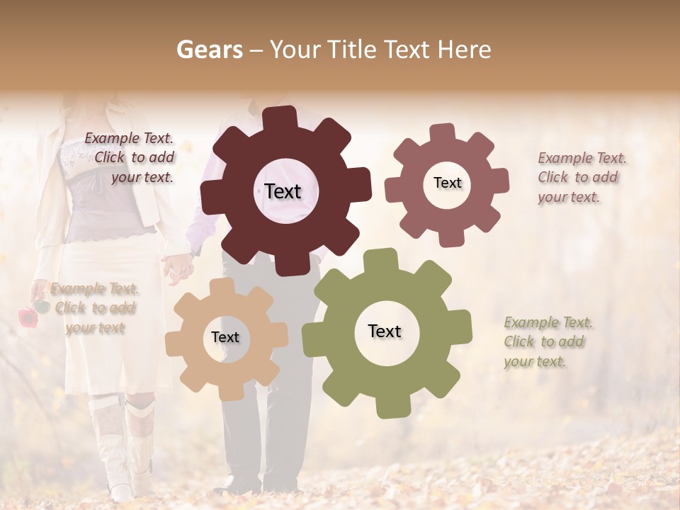 Fall Autumn Walk PowerPoint Template