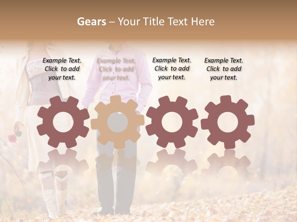 Fall Autumn Walk PowerPoint Template