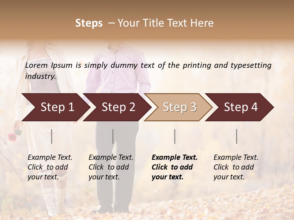 Fall Autumn Walk PowerPoint Template