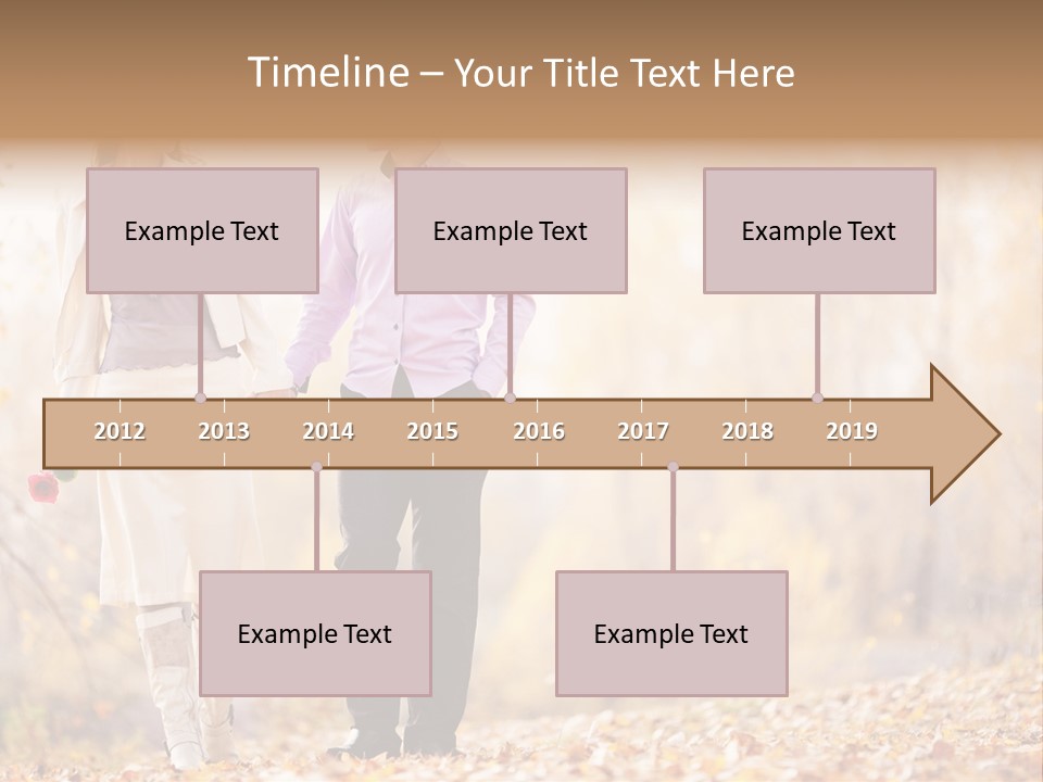 Fall Autumn Walk PowerPoint Template