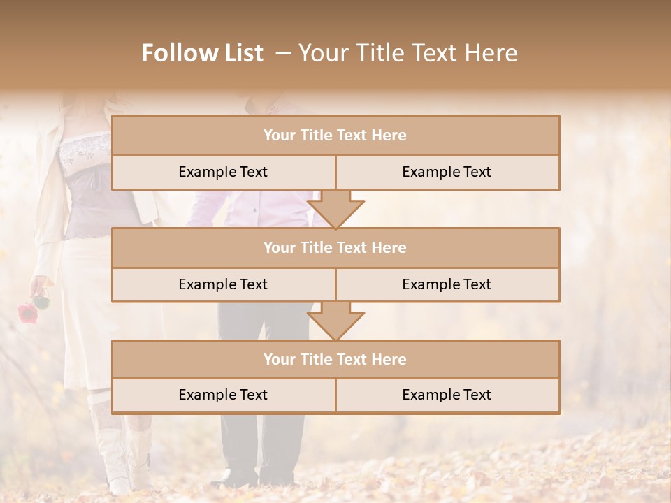 Fall Autumn Walk PowerPoint Template