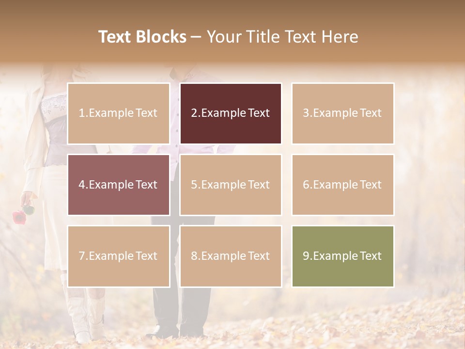 Fall Autumn Walk PowerPoint Template