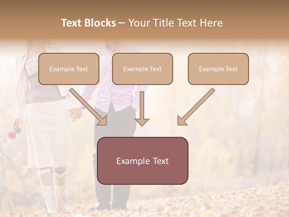 Fall Autumn Walk PowerPoint Template