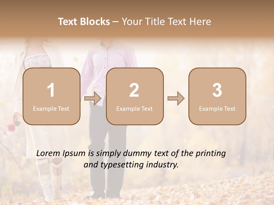 Fall Autumn Walk PowerPoint Template