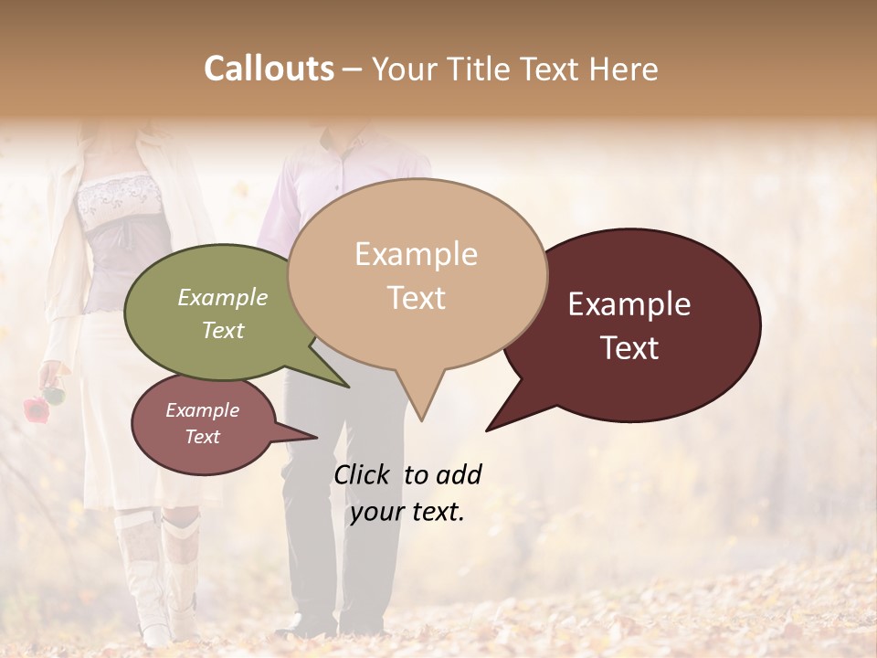 Fall Autumn Walk PowerPoint Template