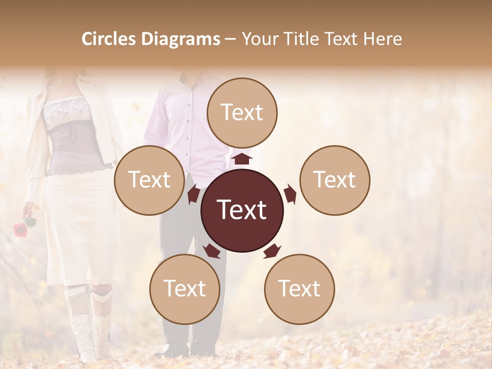 Fall Autumn Walk PowerPoint Template