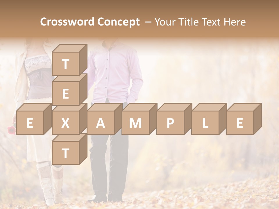 Fall Autumn Walk PowerPoint Template