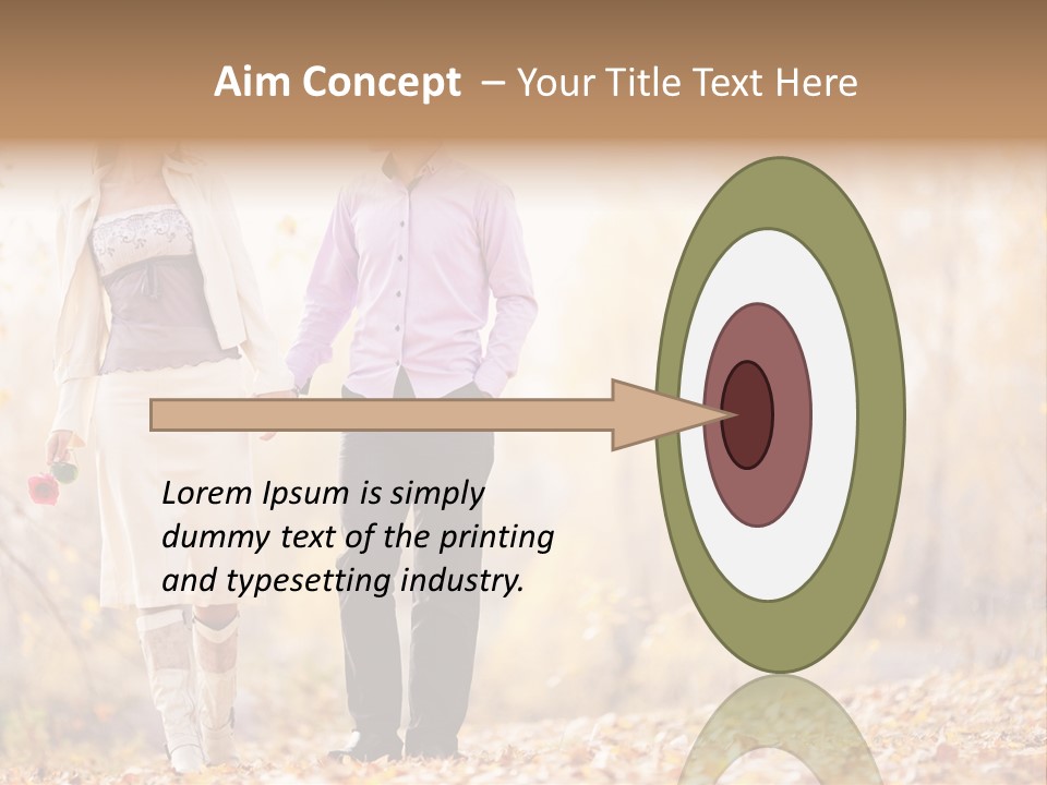 Fall Autumn Walk PowerPoint Template